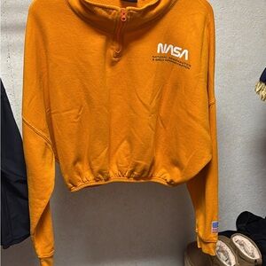 Chemistry Orange NASA Sweatshirt